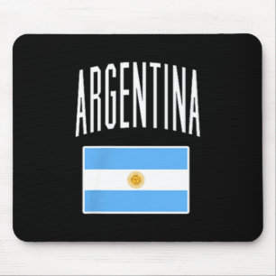 Tapis De Souris Drapeau Argentine Supporter de Football Hommes W