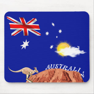 Tapis De Souris Drapeau australien