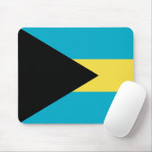 Tapis De Souris Drapeau Bahamas (Avec souris)