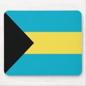 Tapis De Souris Drapeau bahaméen (Devant)