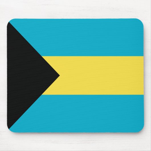 Tapis De Souris Drapeau bahamien (Devant)