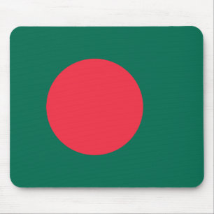 Tapis de souris drapeau bangladais patriotique