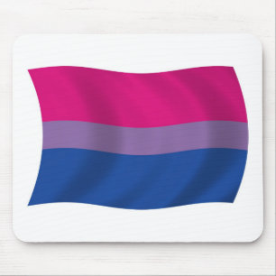 Tapis De Souris Drapeau Bisexuel Fierté Mousepad