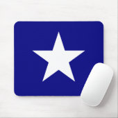 Tapis De Souris Drapeau bleu Bonnie avec Lone White Star Pad (Avec souris)