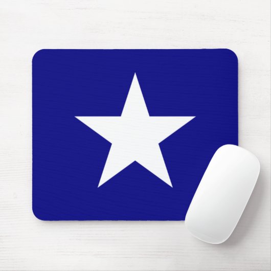 Tapis De Souris Drapeau bleu Bonnie avec Lone White Star Pad (Avec souris)