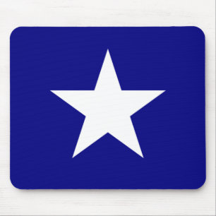 Tapis De Souris Drapeau bleu Bonnie avec Lone White Star Pad