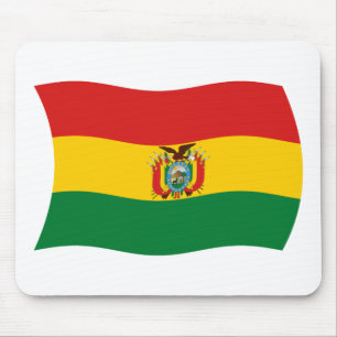 Tapis De Souris Drapeau bolivien Mousepad