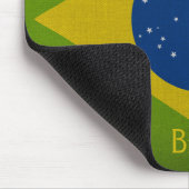Tapis De Souris Drapeau Brasil (Coin)