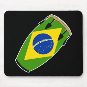 Tapis De Souris Drapeau Brésil de Conga