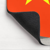 Tapis De Souris Drapeau brillant chinois (Coin)