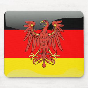 Tapis De Souris Drapeau brillant de l'Allemagne