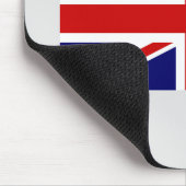 Tapis de souris drapeau britannique Union Jack (Coin)