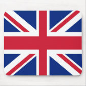 Tapis De Souris Drapeau britannique (Union Jack) Mousepad (Devant)