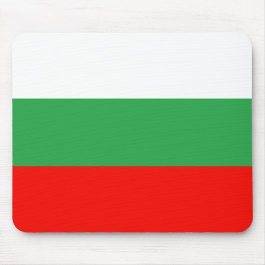 Tapis De Souris Drapeau Bulgarie (Devant)