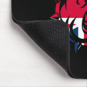 Tapis De Souris Drapeau Bulldog Union Jack (Coin)