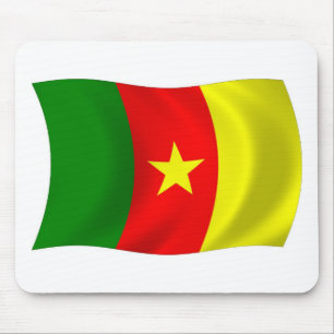 Tapis De Souris Drapeau camerounais Mousepad