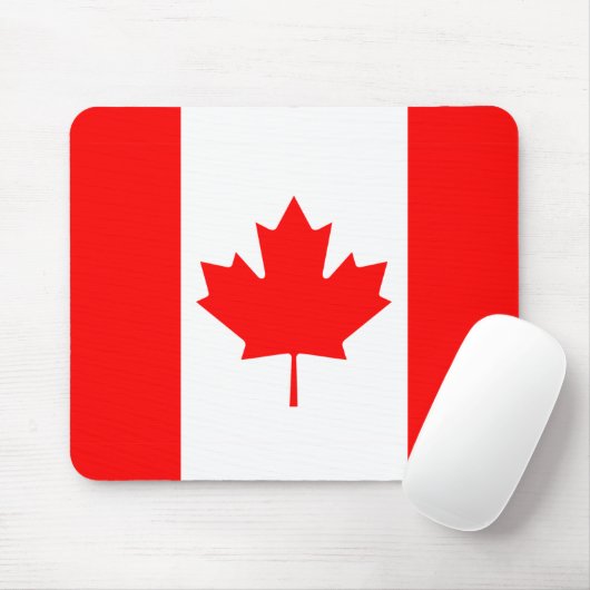 Tapis De Souris Drapeau Canada Mousepad (Avec souris)