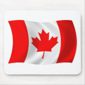 Tapis De Souris Drapeau Canada Mousepad (Devant)