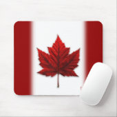 Tapis De Souris Drapeau Canada Mousepad Canada Maple Leaf Mousepad (Avec souris)