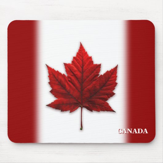 Tapis De Souris Drapeau Canada Mousepad Canada Maple Leaf Mousepad (Devant)