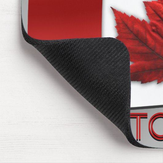 Tapis De Souris Drapeau Canada Mousepad Canada Maple Leaf Mousepad (Coin)