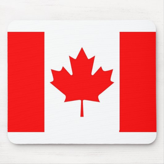 Tapis De Souris Drapeau-Canadien (Devant)