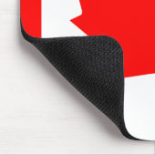 Tapis De Souris Drapeau canadien (Coin)