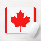 Tapis De Souris Drapeau canadien (Avec souris)