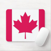 Tapis De Souris Drapeau canadien (Avec souris)