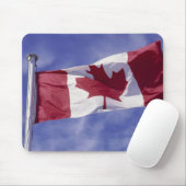 Tapis De Souris Drapeau canadien (Avec souris)