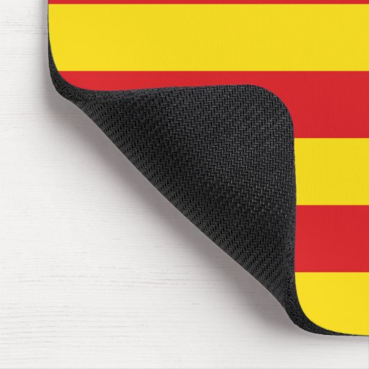 Tapis De Souris Drapeau catalan (Coin)