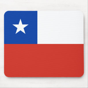 Tapis De Souris Drapeau chilien