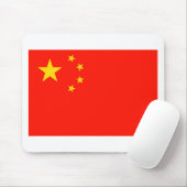 Tapis De Souris Drapeau Chine - Haute qualité (Avec souris)