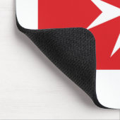 Tapis De Souris Drapeau civil de Malte (Coin)