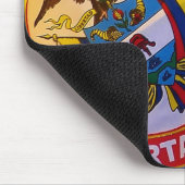Tapis De Souris Drapeau colombien Mousepad (Coin)