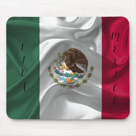 Tapis De Souris Drapeau cool Mexique (Devant)