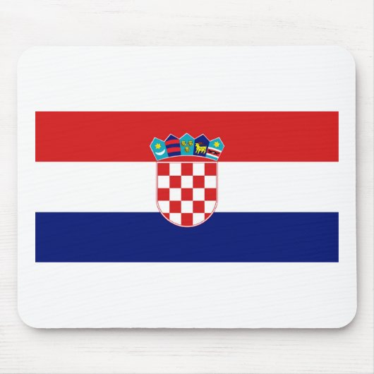 Tapis De Souris Drapeau Croatie (Devant)