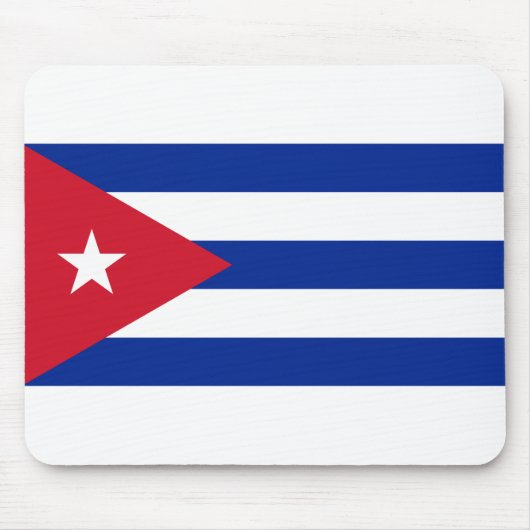 Tapis De Souris Drapeau Cuba (Devant)