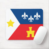 Tapis De Souris Drapeau d'Acadiana Cajun (Avec souris)