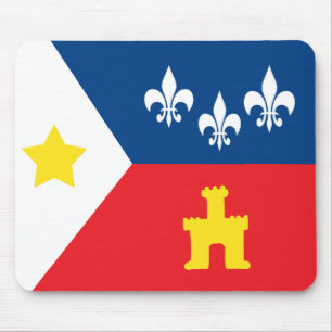 Tapis De Souris Drapeau d'Acadiana Cajun