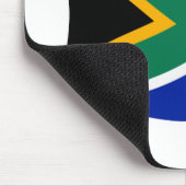 Tapis de souris Drapeau d'Afrique du Sud (Coin)