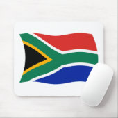 Tapis de souris Drapeau d'Afrique du Sud (Avec souris)