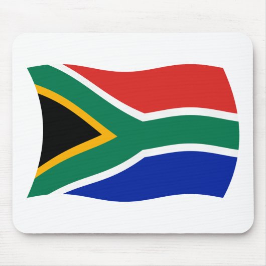 Tapis de souris Drapeau d'Afrique du Sud (Devant)