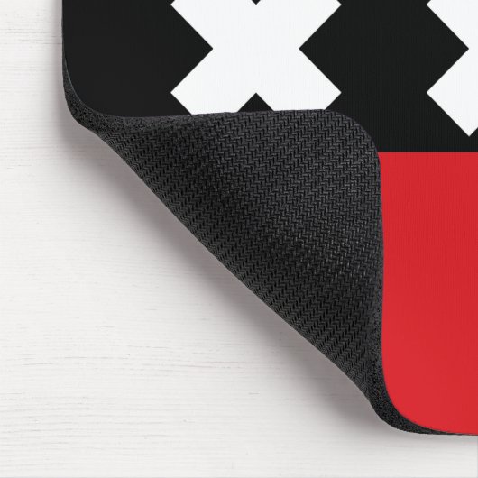 Tapis De Souris Drapeau d'Amsterdam (Coin)