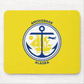 Tapis De Souris Drapeau d'ancrage (Devant)