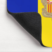 Tapis De Souris Drapeau d'Andorre (Coin)