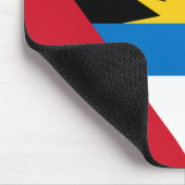 Tapis De Souris Drapeau d'Antigua-et-Barbuda (Coin)