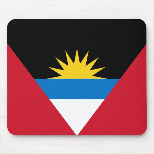 Tapis De Souris Drapeau d'Antigua-et-Barbuda (Devant)