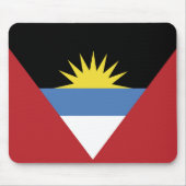 Tapis De Souris Drapeau d'Antigua-et-Barbuda (Devant)