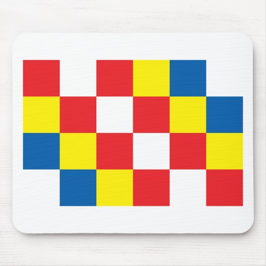 Tapis De Souris Drapeau d'Anvers (Devant)